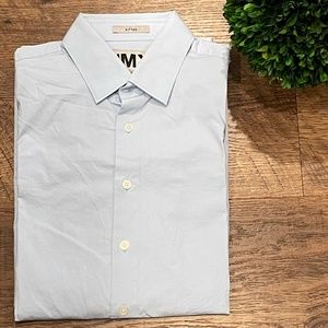 Express 1MX Fitted Dress Shirt - Small